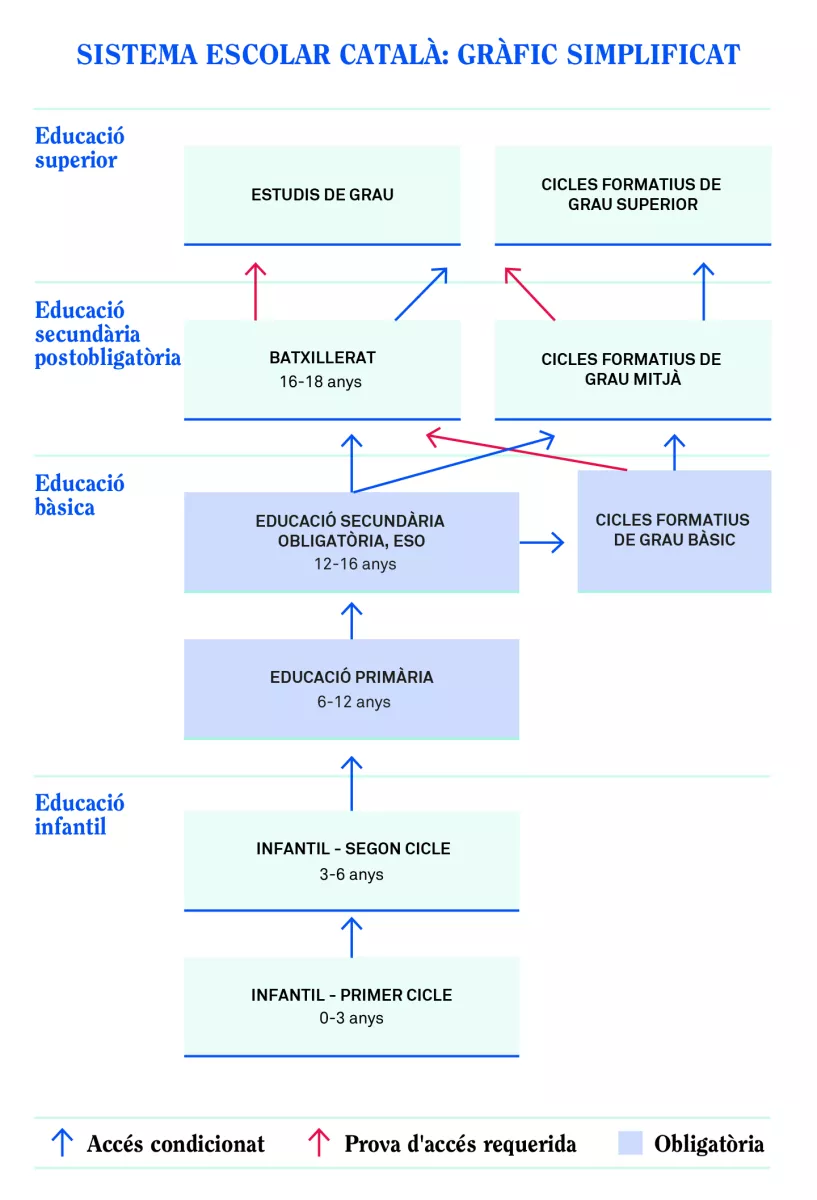 etapes del sistema educatiu
